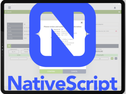 NativeScript App